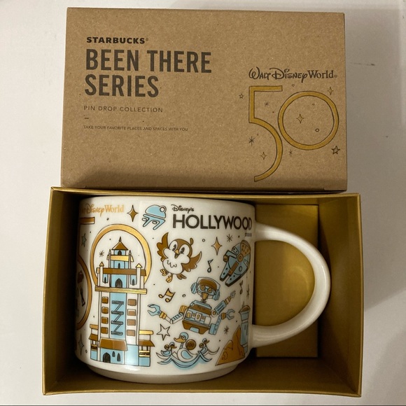 Starbucks Been There Disney Hollywood Studios 50th Mug